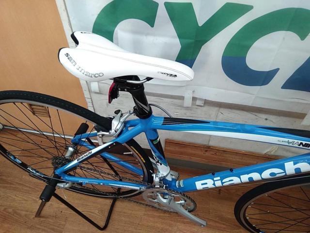 BIANCHI VIA NIRONE7  2010年頃モデル 700×23C 2×9S アルミロードバイク ブルー