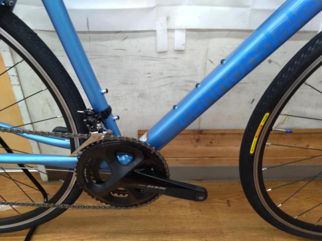 CANNONDALE CAAD OPTIMO1 2024年頃 700C 2×11S サイズ58 アルミロードバイク ブルー