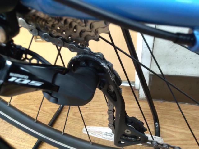 CANNONDALE CAAD OPTIMO1 2024年頃 700C 2×11S サイズ58 アルミロードバイク ブルー