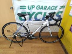 CANNONDALE CAAD8 2015年頃モデル 700×25C 2×10S アルミロードバイク ホワイト/ブルー サイズ48 適応身長:160-167cm