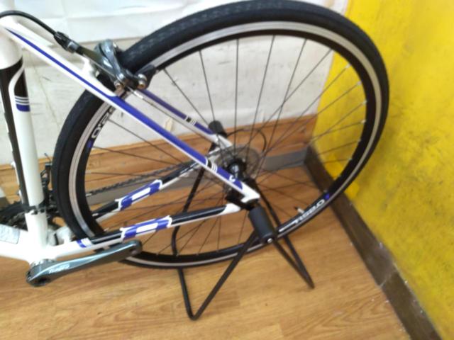 CANNONDALE CAAD8 2015年頃モデル 700×25C 2×10S アルミロードバイク ホワイト/ブルー サイズ48 適応身長:160-167cm