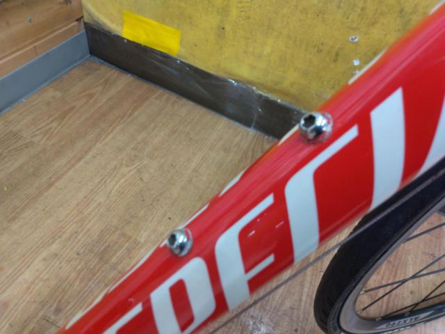 SPECIALIZED ROUBAIX 105 2005頃 Lサイズ 700C 3×9S アルミロードバイク レッド