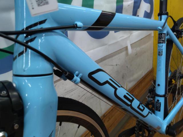 FELT F95 2016年 51サイズ 700C 2×9S アルミロードバイク 水色