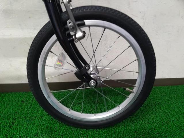BRIDGESTONE TRANSIT LIGHT 16/18インチ 外装7段変速 折り畳み自転車 ブラック