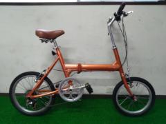 BRIDGESTONE TRANSIT LIGT 16/18インチ 外装7段変速 折り畳み自転車 オレンジ
