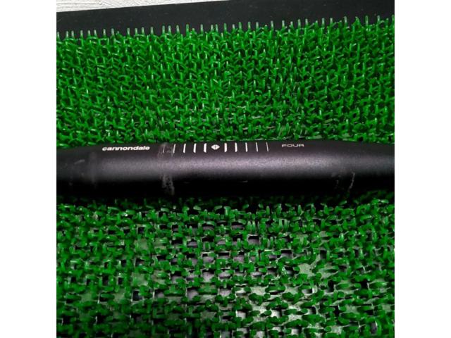 31.8Φ/430mm cannondale FOUR アルミドロップハンドル ブラック