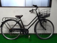 ASAHI CYCLE 26×1-3/8 外装6段変速 シティサイクル ブラック