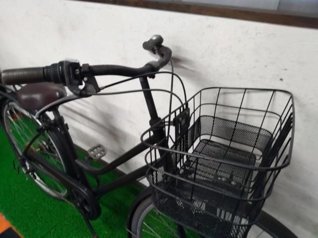 ASAHI CYCLE 26×1-3/8 外装6段変速 シティサイクル ブラック