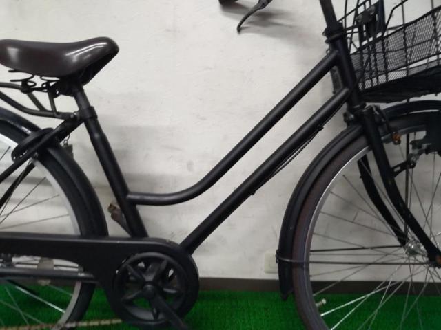 ASAHI CYCLE 26×1-3/8 外装6段変速 シティサイクル ブラック