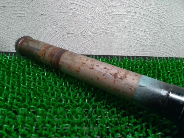 ※補修塗装あり コラム長:210mm/エンド幅:100mm/700C対応 メーカー不明 アルミリジッドフォーク  ブラック
