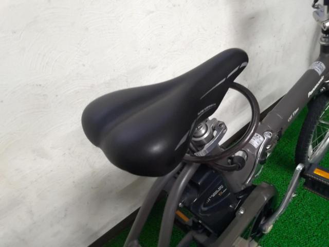 Panasonic オフタイム BE-ENW072B 2010年頃/5Ah 18/20インチ 外装6段変速 電動アシスト 折りたたみ自転車 マットグレー