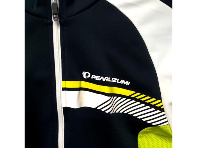 サイズ:L PEARL IZUMI  602-B-12-L サイクルジャージ ブラックイエローホワイト