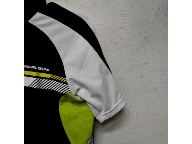 サイズ:L PEARL IZUMI  602-B-12-L サイクルジャージ ブラックイエローホワイト
