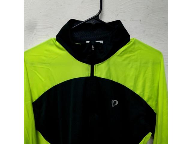 サイズ:L PEARL IZUMI ウィンドブレーカー イエローブラック