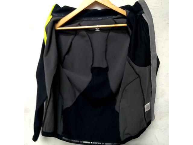 サイズ:M PEARL IZUMI 3520-BL-1-M 長袖サイクルジャケット ブラックホワイト