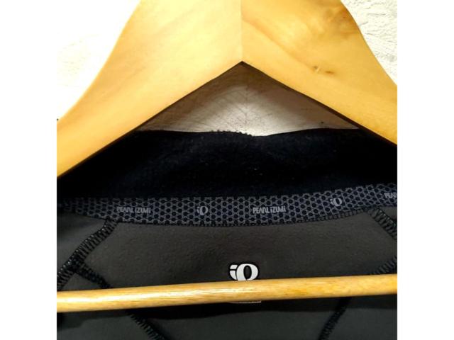サイズ:M PEARL IZUMI 3520-BL-1-M 長袖サイクルジャケット ブラックホワイト