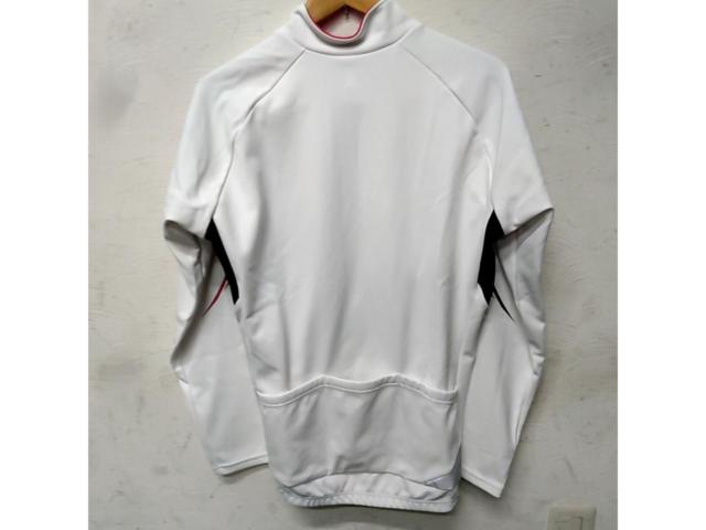 サイズ:M PEARL IZUMI B3118BL 長袖サイクルジャケット ブラックホワイト