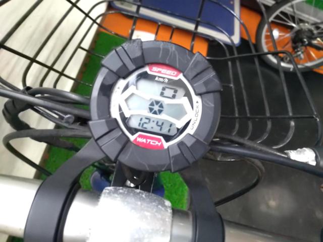 BRIDGESTONE DRIDE S3 26×1.95 外装56段変速 ジュニア自転車 ブルー ※前後タイヤヒビ多め