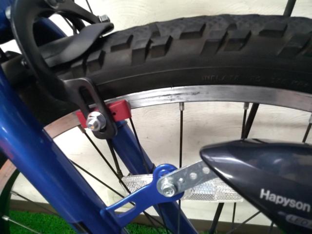 BRIDGESTONE DRIDE S3 26×1.95 外装56段変速 ジュニア自転車 ブルー ※前後タイヤヒビ多め