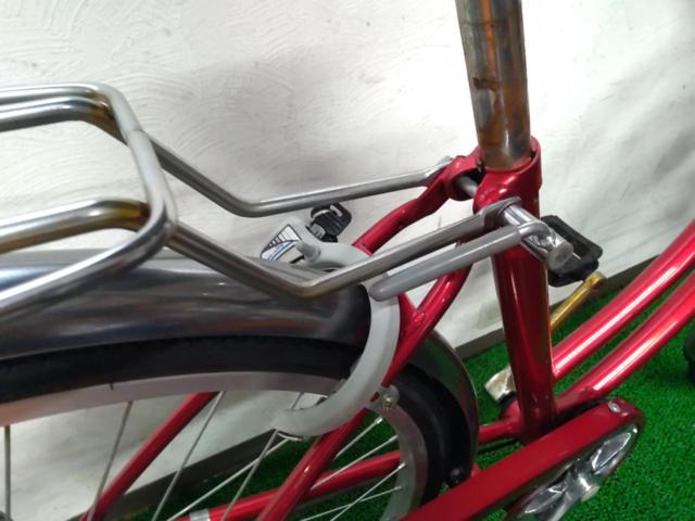 サイクルベースあさひ CASULY 26x1-3/8インチ 外装6段変速 シティサイクル レッド