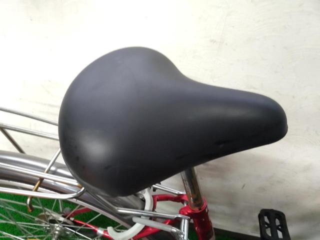 サイクルベースあさひ CASULY 26x1-3/8インチ 外装6段変速 シティサイクル レッド