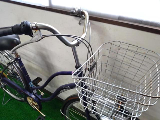 サイクルベースあさひ CSULY 27×1-3/8インチ 外装6段変速 シティサイクル ネイビー