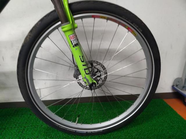 GT i-drive marathon XTR組 2003年頃 26x2.00インチ 3x9s フルサスMTB ライムグリーン フレームサイズ:50 参考サイズ:165～180cm