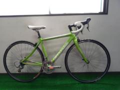 CANNONDALE SYNAPSE ALLOY6 2010年頃 700×25C 3×10S アルミロードバイク グリーン サイズ:48 参考サイズ:160-174cm