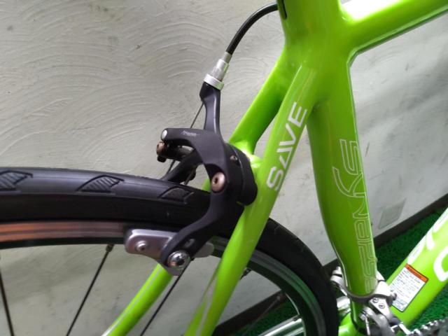 CANNONDALE SYNAPSE ALLOY6 2010年頃 700×25C 3×10S アルミロードバイク グリーン サイズ:48 参考サイズ:160-174cm