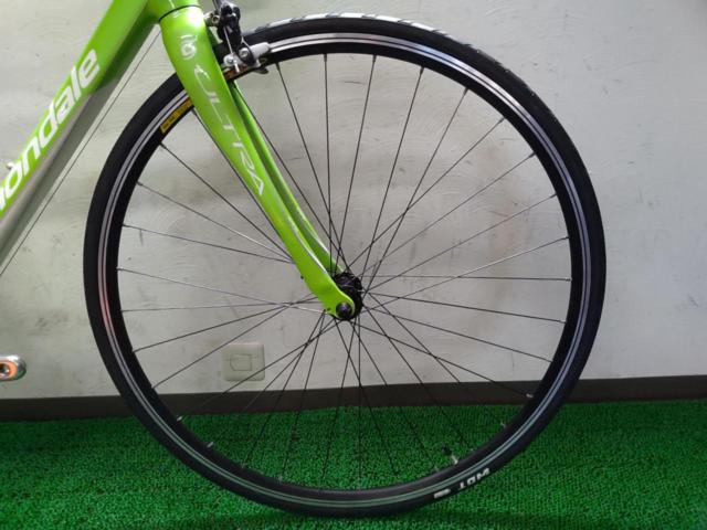 CANNONDALE SYNAPSE ALLOY6 2010年頃 700×25C 3×10S アルミロードバイク グリーン サイズ:48 参考サイズ:160-174cm
