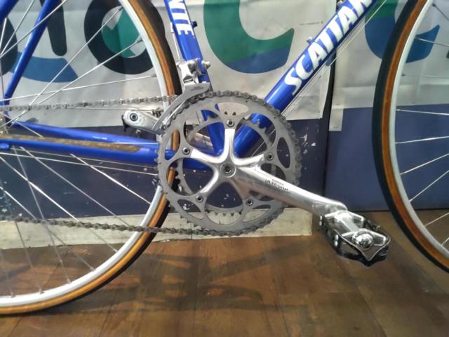 SCATTANTE R-853 SHIMANO ULTEGRA 6500系 700c 2-7s クロモリロードバイク ブルー 参考サイズ:165～180cm
