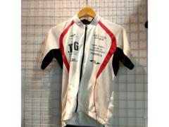 サイズ:S TIGORA iCOOL 半袖 サイクルジャージ ホワイト TR-4B1022J