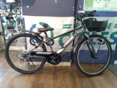サイクルベースあさひ DRIDE S3 26インチ 外装6段変速 キッズ自転車 ブラックグレー