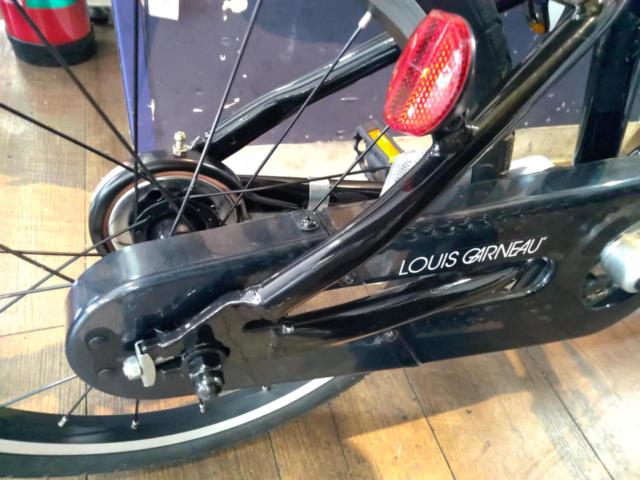 LOUIS GARNEAU K18 Lite 18インチ キッズ自転車 ブラック 適応身長:105～120cm