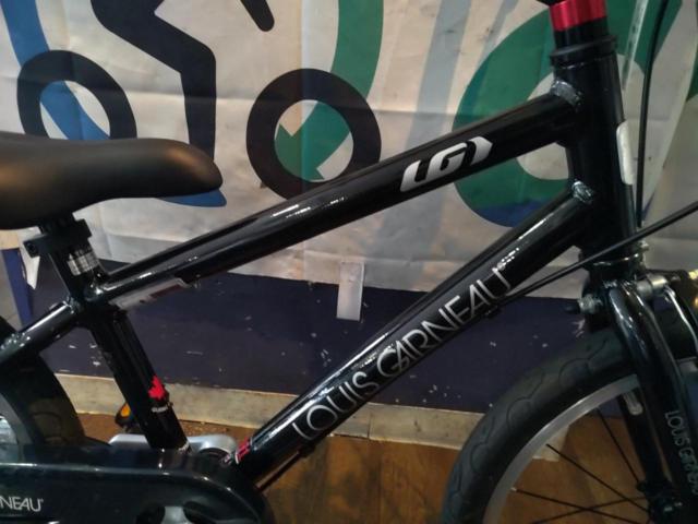 LOUIS GARNEAU K18 Lite 18インチ キッズ自転車 ブラック 適応身長:105～120cm