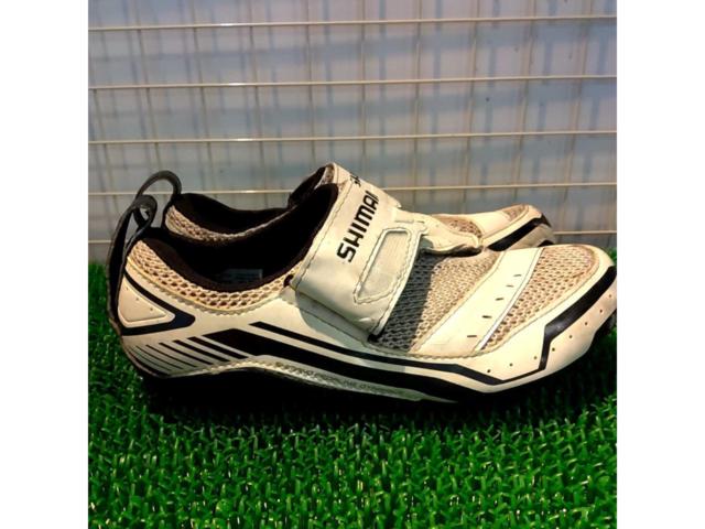 サイズ:EU40 SPD-SL SHIMANO SH-TR32 ホワイト ビンディングシューズ