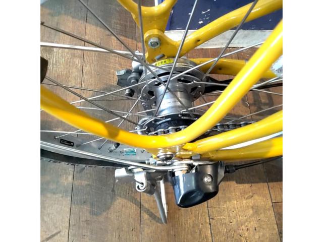 YAMAHA PAS SION U 2023年モデル 20x1.95 内装3段変速 12.3Ah 電動アシスト自転車 イエロー
