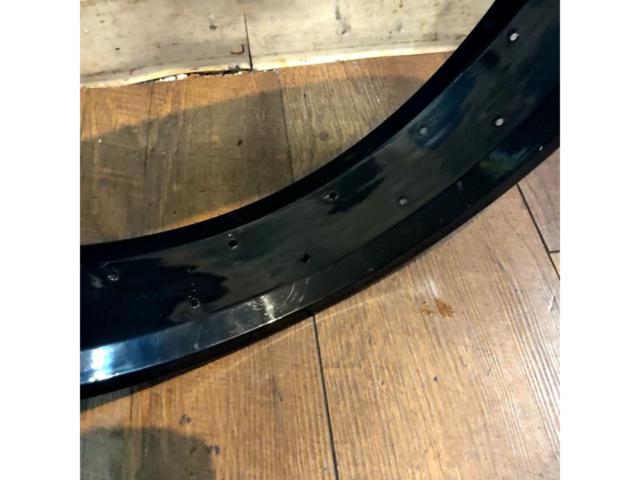 20インチ/内幅80mm/36H メーカー不明 リム 2本セット ブラック