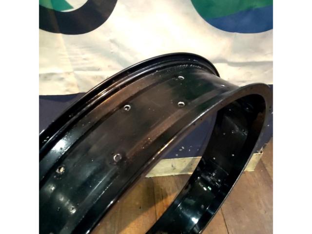 20インチ/内幅80mm/36H メーカー不明 リム 2本セット ブラック