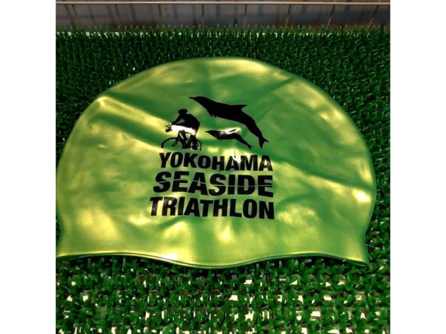 TYR トライアスロン スイムキャップ グリーン