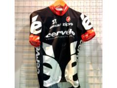 サイズ:M Castelli cervelo 半袖 サイクルジャージ ブラック