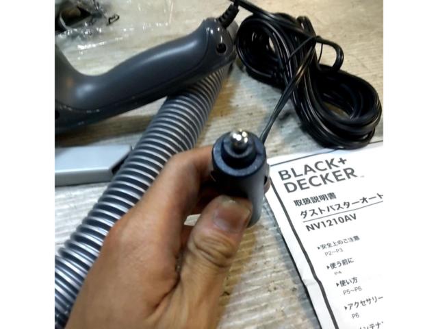 BLACK+DECKER ダストバスターオート NV1210AV