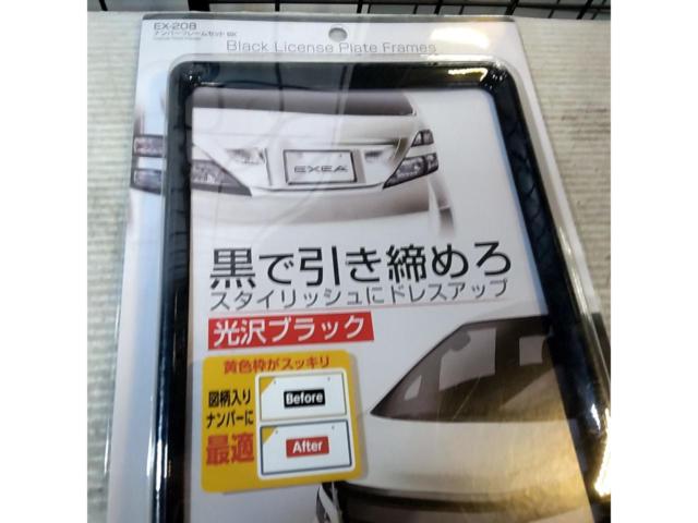 EXEA EX-208 ナンバーフレームセット