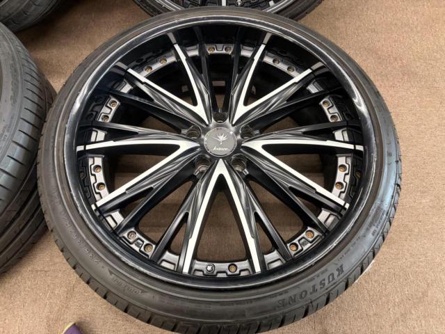 weds
Kranze
ELABORAR
+
GRENLANDER
L-ZEAL 56
+
KUSTONE
SAFY
M06
+ TOYO
PROXES
Sport