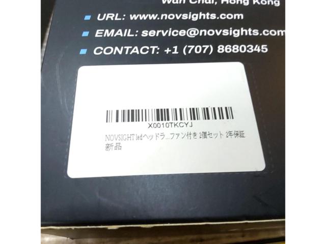 NOVSIGHT H7 LEDヘッドライトバルブ