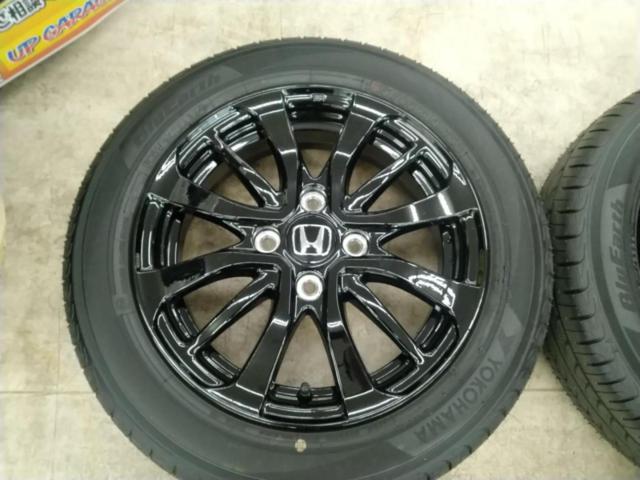 ホンダ N-BOXカスタム 特別仕様車 STYLE+ BLACK 純正ホイール + YOKOHAMA BluEarth