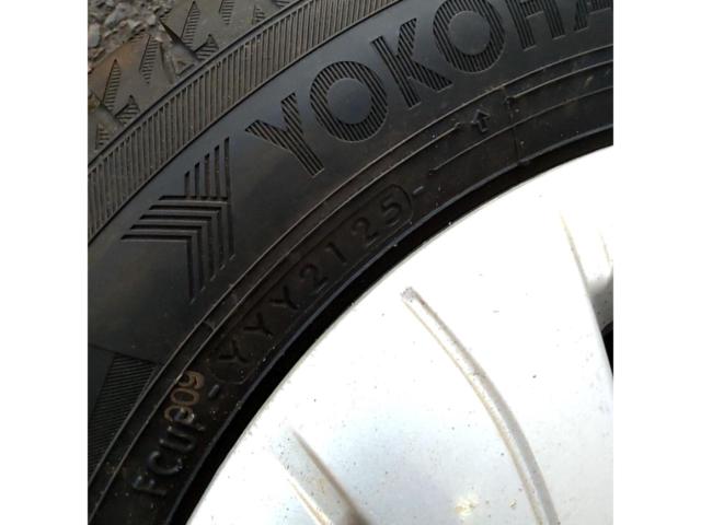 NISSAN モコ純正スチールホイール + YOKOHAMA iceGUARD iG70