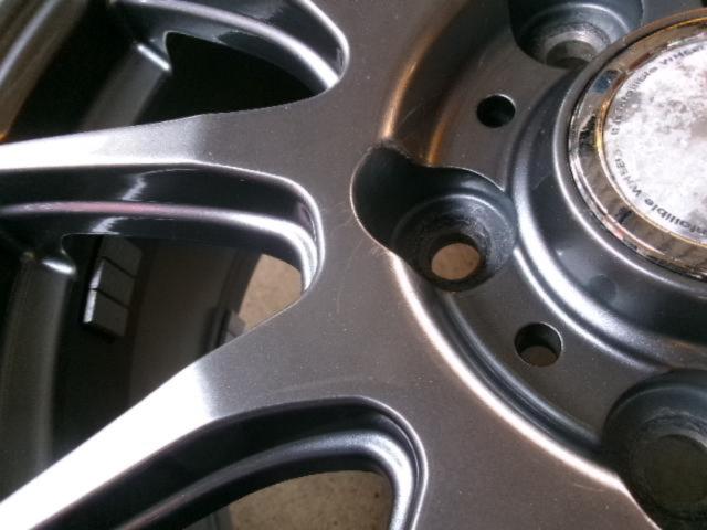 ※HONDA球面座 YOKOHAMA STANDARD WHEEL GRASS SC + BRIDGESTONE BLIZZAK VRX3