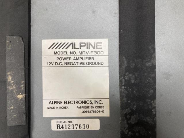 【ALPINE】MRV-F300