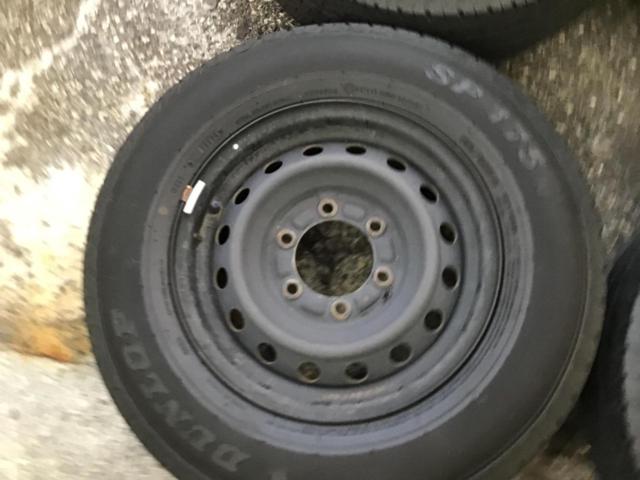 【トヨタ純正】 ハイエース スチール+【DUNLOP】SP175N 4本セット